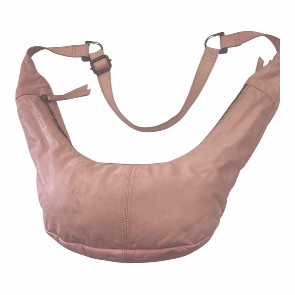 Free people Soft Pink Leather Hobo Bag - Women